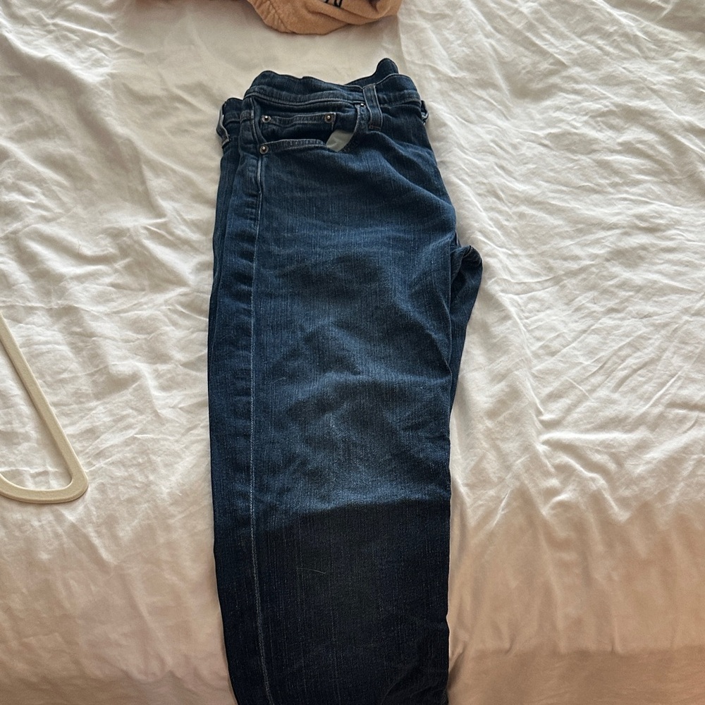 J. Crew Men's Slim Jeans - Dark Blue